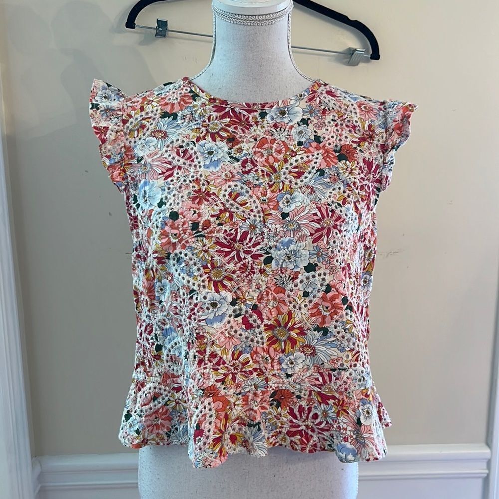 Solitaire Floral Blouse